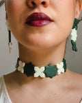 Green Zelij Choker