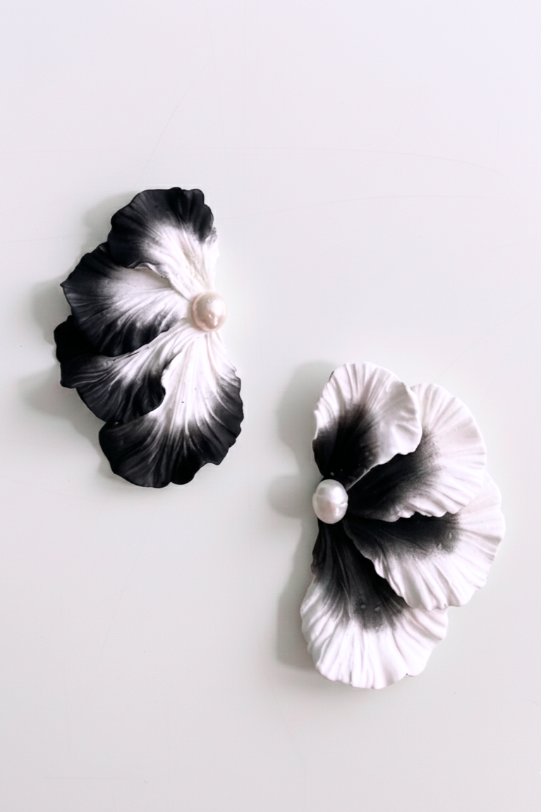 Black Swan Earrings