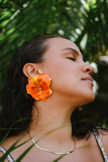 Orange Blossom Earrings