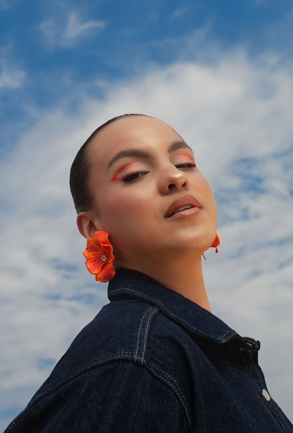 Orange Blossom Earrings