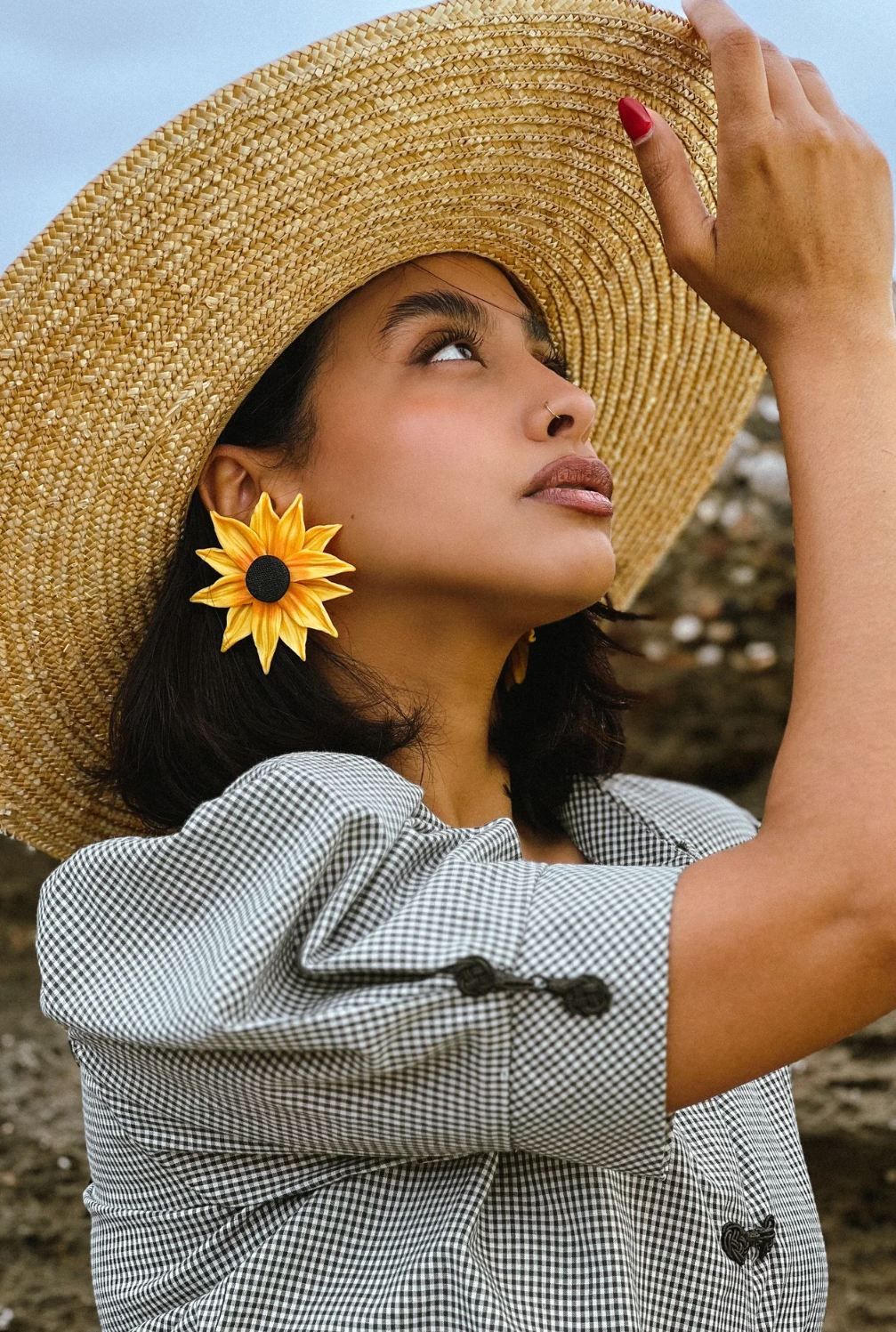Sunflower Earrings
