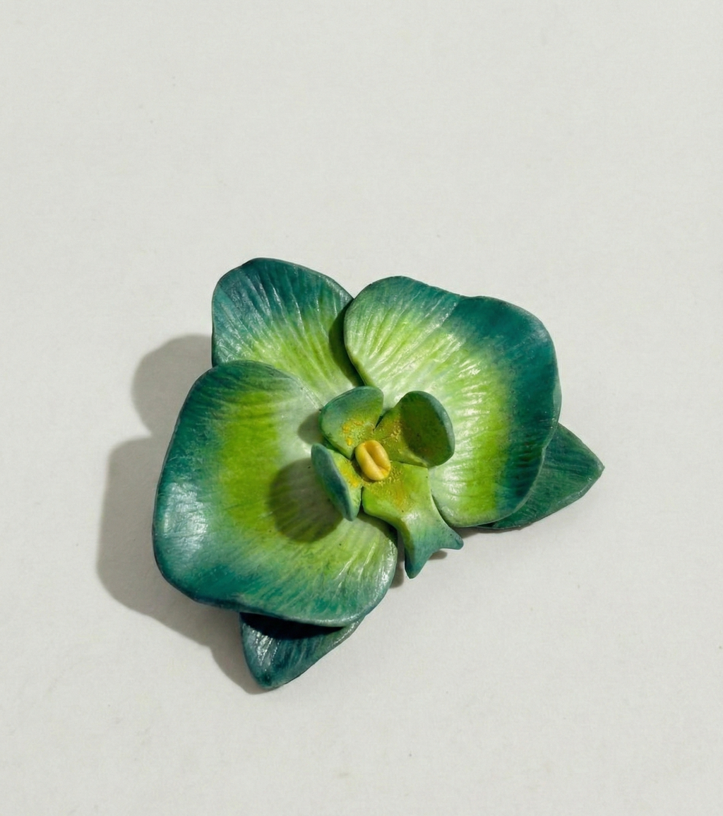 Orchid Brooch