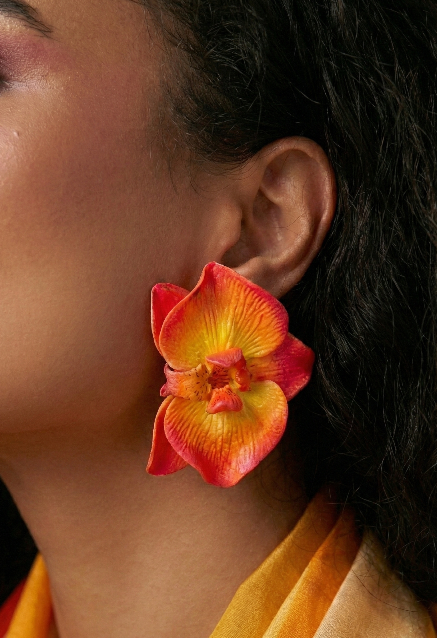 Orchid Earrings